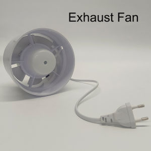 4/5 inch 220V EU Silent Ventilation Air Vents Ventilator Extractor Exhausted Extractor Fan Ventilator Bathroom Kitchen Washroom