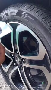 Stiker Delete Silver Pelek Mobil Honda HR-V 2015-2017