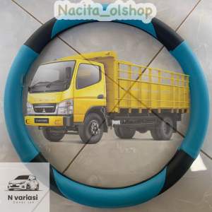 Bungkus stir sarung stir truk canter umplung hino dutro dyna 300 125ps dll coklat