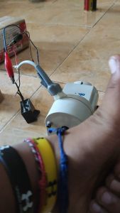 AC Motor Gearbox 6W 220V Ratio 1 : 10 150Rpm Dinamo Keong Style