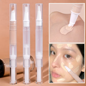5Pcs 3ML Liquid Foundation Dispensing Pen Rotary Convenient Travel Makeup Empty Bottle With Brush Refillable Bottles