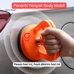 ZCAUTO Alat perbaikan penyok mobil cangkir hisap alat perbaikan penarik bodi penyok mobil