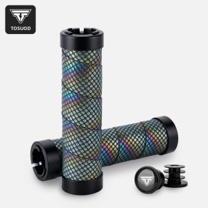 TOSUOD | TOSUOD Siêu Nhẹ Chống Trơn Trượt Xe Đạp MTB Tay Lái Cầm Tay Chống Sốc Da Xe Đạp Tay Lái Bao Da Đi Xe Đạp Phụ Kiện 13Cm