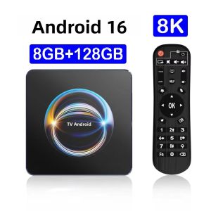 Android 16 TV Box X66 RK3528 8GB 128GB Wifi6 Dual Band Bluetooth 6.0 Hỗ Trợ Video 8K Thiết Bị Phát Đa Phương Tiện Thông Minh Với Netflix