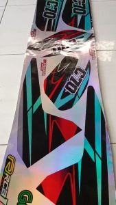 (cod) striping C70 sticker striping variasi list honda C70 IP.C-01 design ip striping