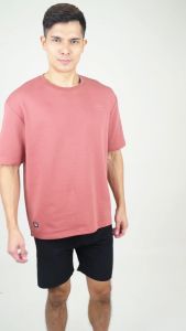 Forest Heavy Weight Cotton Oversized Round Neck Tee Men Casual | Baju T Shirt Lelaki - 621381