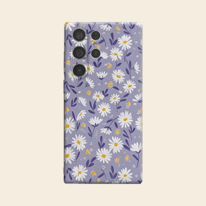 BILIBILI | lavender daisy wildflower Luxury Fashion Full Lens Protective Case for Samsung Galaxy S26 S25 S24 A56 A36 Plus Ultra