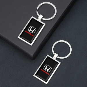 Honda | Metal Car Logo Key Chain Premium Keyring Auto Interior Accessorie For Honda Civci FIT CRV Accord Jazz HRV Stepwgn CRZ 5th City