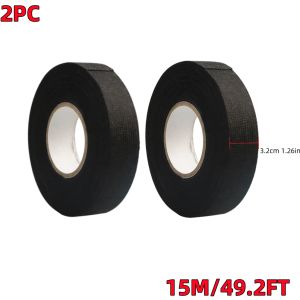 SWRT Wire Harness Tape Self-Adhesive BlackTape for Automotive Use Fabric Tape Wire Wrap High Temperature Resistance.