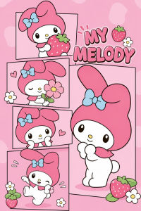 TOPTOY | DIY Cute Kitty Kuromi Cinnamoroll Pochacco Pompompurin Diamond Painting Sweet Cute Cartoon For Living Room Wall Decoration Gift