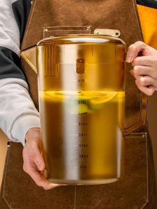 Tea Bucket Cold Water Bottle 5000ml Large Capacity For Home Acrylic Pc High Temperature Resistant Food Grade Commercial Milk Tea Shop Thick