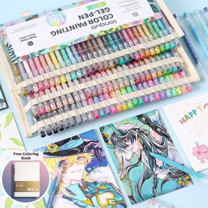 Languo | Colorful Large Capacity Student Marker Set Morandi Colors 168 Colors