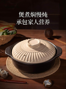 Yomerto | Heat Resistant Gas Stove Use Small Clay Pot