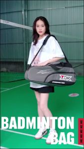 Túi Vợt Cầu Lông ZDK CL1 Thời Trang Cao Cấp Chống Nước Chống Sốc 2 Ngăn Rộng Đựng 3-5 Vợt - Snappy 4U