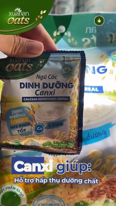Ngũ cốc Yến mạch dinh dưỡng Canxi Xuân An túi 400g