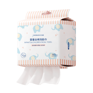 100% Cotton Disposable Face Wash Towels Thickened Pure Cotton Baby Cleansing Towels Wall Hanging European And American Style