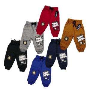 Celana panjang jogger anak gambar Sapi Lucu usia 1-5 tahun
