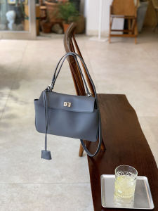 Banff Rodeo Bag Womens Large Capacity Tote Bag Grey Commuter Bag Underarm Bag Casual Simple Style Single Shoulder Crossbody Bag