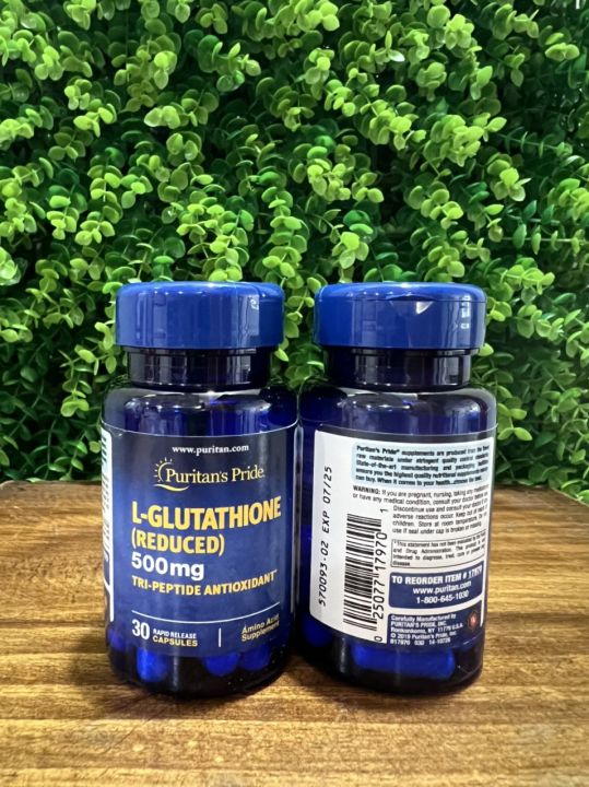 Viên uống trắng da, tăng cường miễn dịch L-Glutathione 500mg 30 viên