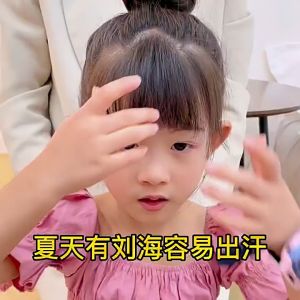 Girl Velcro Hairband Cartton Acrylic Charms Headband for Children Sweet Hairpin Bangs Paste Broken Hair Post Headband Headdress