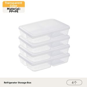 Frozen Meat Storage Organizer Food Grade Transparent Sealable Box