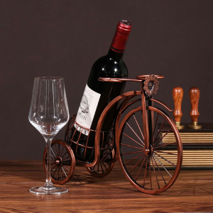 Vintage Kim Loại Giá Để Rượu Vang Thanh Sáng Tạo Trang Trí Nhà Cửa Giá Đựng Kính Tủ Trưng Bày Cho Phòng Khách Chai Rượu Đứng
