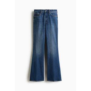 H&M | Flared Slim Fit High Waist Retro Wash Jeans
