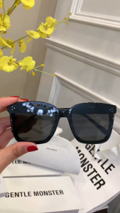 GENTLE MONSTER Dreamer17 Zeiss Lens Polarized Sunglasses For Women/Men Big Square Frame Shades Beach With Complete Case
