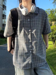 CHENMU | Retro Check Sun Protection Shirt