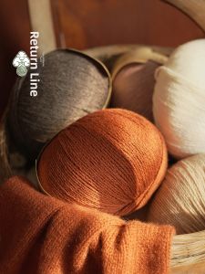 LOVEYARN | Easy-care Non-fuzzing 100% Cashmere Yarn