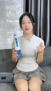 Máy Tăm Nước H2ofloss 9P Máy Tăm Nước Công Suất Lớn Xịt Siêu Mạnh Tặng 5 Đầu Vòi Xịt Kháng Nước IPX7 Tặng Kèm Túi đựnġ