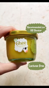 GROUU Ghee Butter 100ml / Butter Mentega Murni BB Booster Margarin MPASI Bayi Anak GROU BANDUNG