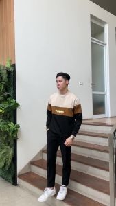 Sweater Crewneck Combinasi TRUST Premium | Gratis Ongkir