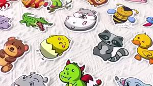 100PCS Anime Hazbin Hotel Waterproof Graffiti Stickers for Helmet Bicycle Hand Account Pencil Case Decals LanLanStickersWorld