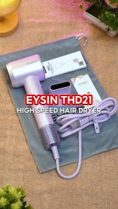 EYSIN THD21 High Speed Hair Dryer with 1600W High Power Quick Drying Lightweight and Comfortable 59db Noise Reduction