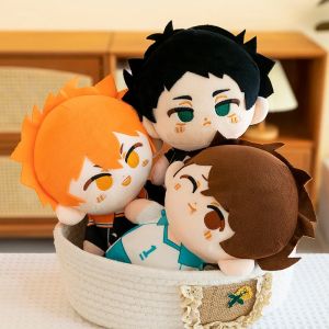 Volleyball Stuffed ToysCotton Hinata Shoyo Haikyuu Plush DollCute Anime Series Kei Tsukishima Cartoon Stuffed Doll Gifts
