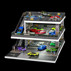 Mô Hình Bãi Đỗ Xe Diecast Cho Hot Wheels