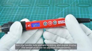 ANENG | Electric Soldering Iron ANENG SL106 Digital 180~520℃ Adjustable Temperature SZ852 Smart Multimeter Professional Repair Kit Tools
