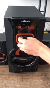 MSSONIC  40W+15Wx2 Multimedia 6.5" Subwoofer Speaker Home Theatre System