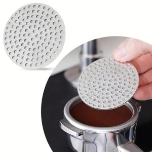 Leeseph 51/53/58 mm Stainless Steel Puck Screen Reusable Double Fine Filter for Coffee Machine Espresso Accessories