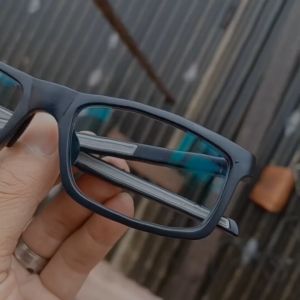 Kacamata Minus Photocromic Pria Sporty Elastis Optik Asli Ori Frame Kaca Mata Cowok