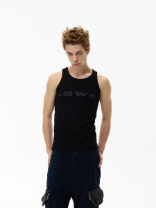 WLNEXT | Summer Casual Letter Printed Knit Vest for Men