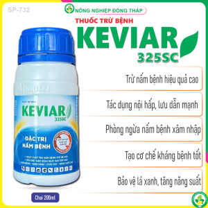 Thuốc Trừ Bệnh KEVIAR 325SC – Đặc Trừ Nấm Bệnh Lem Lép Hạt Khô Vằn Đạo Ôn (Chai 200ml)