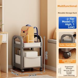 WANGXINGHEYUE | Multifunctional Movable Drawer Bookshelf