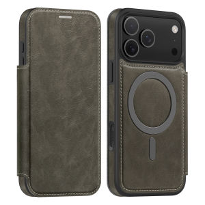 Luxury Magnetic Flip Leather Wallet Case For iPhone 17E 16E 17 Promax 16 Pro Max 15 Plus 14 13 12 Card Slot Holder Phone Cover