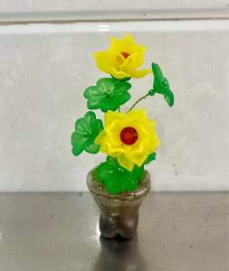 Chậu hoa sen mini cao 12cm