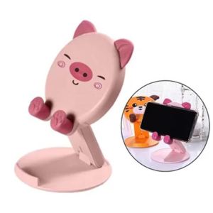 Portable Cute Cartoon Animal Phone Stand Folding Small Portable Multi Functional Adjustable Universal Tablet Stand Lazy God Tool