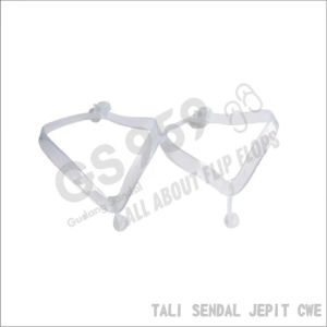 Tali Sendal Jepit Cewek Warna Jelly