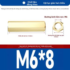GUWANJI | Trụ Đồng Lục Giác Rỗng Hai Đầu Cho PCB
