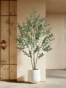 High-end Luxury Olive Tree Artificial Plant Indoor Decor